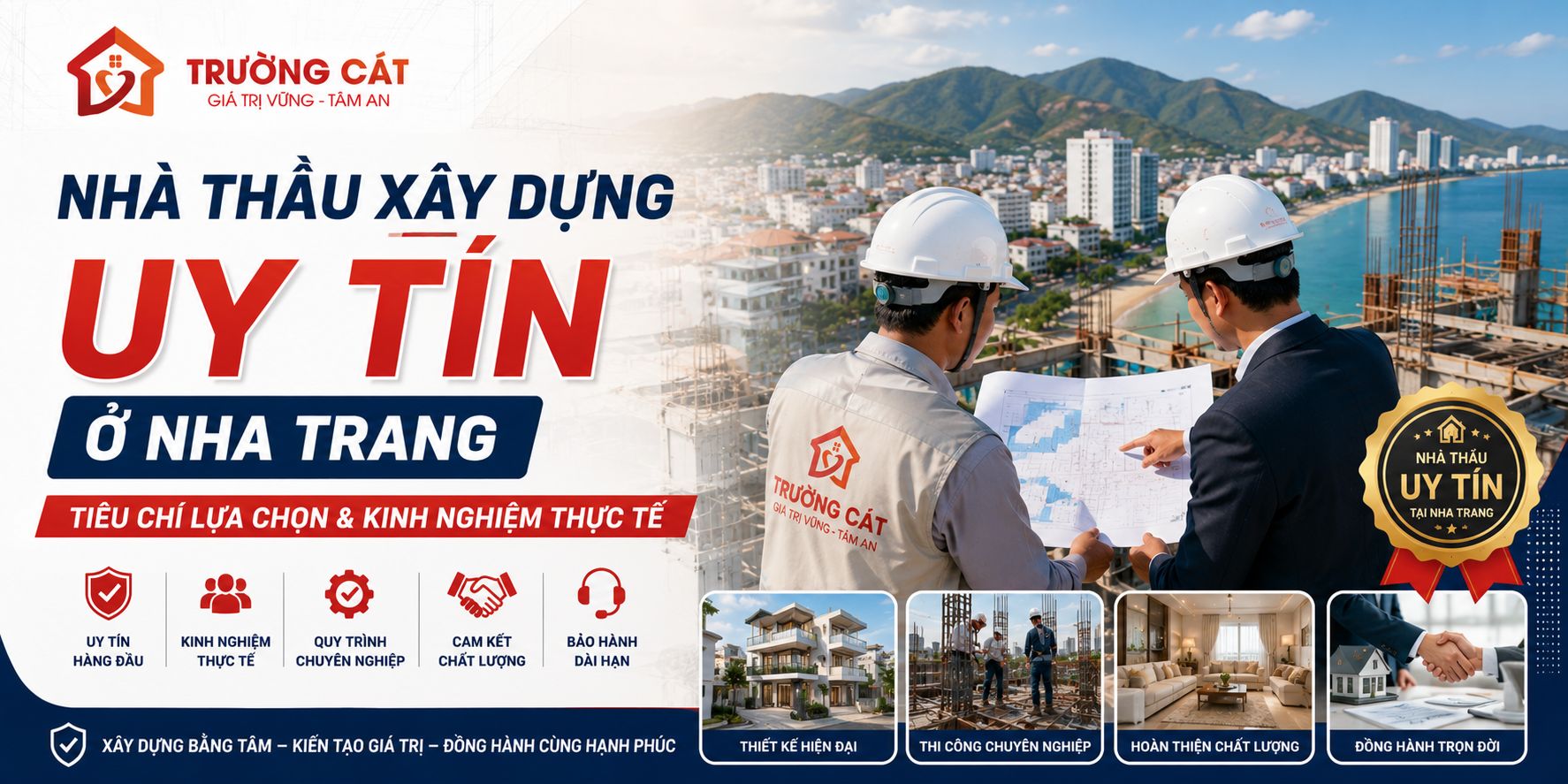 ĐƠN VỊ XÂY NHÀ TRỌN GÓI NHA TRANG VỚI KINH NGHIỆM VÀ TIẾN ĐỘ THI CÔNG ĐẢM BẢO