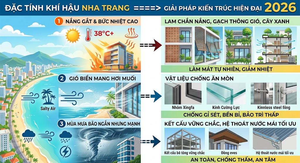 Đặc tính khí hậu Nha Trang